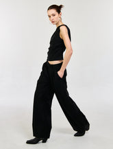 Mare Wide Smoking Trouser
